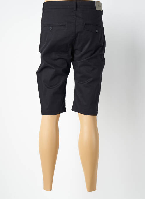 Bermuda noir ELVINE pour homme