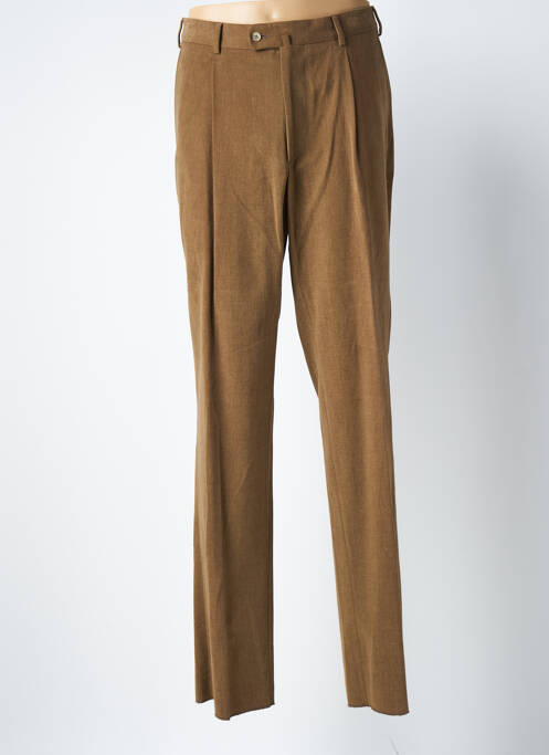 Pantalon chino marron BERNARD ZINS pour homme