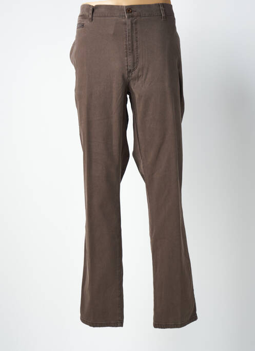 Pantalon chino marron LCDN pour homme