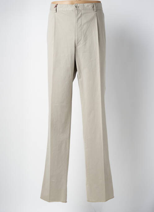 Pantalon droit beige BERNARD ZINS pour homme