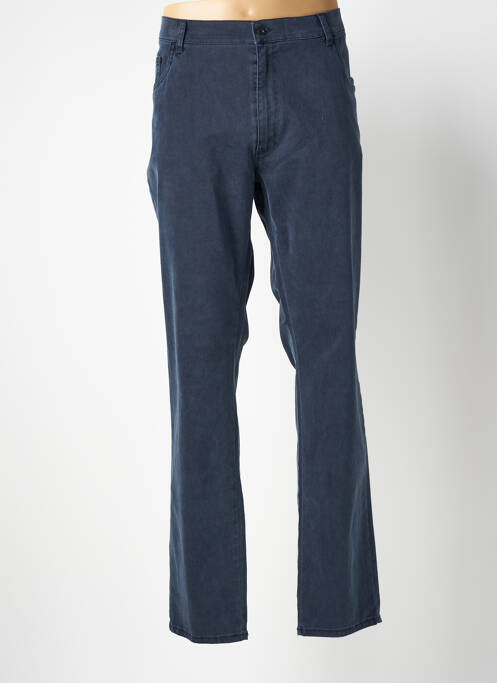 Pantalon droit bleu LCDN pour homme