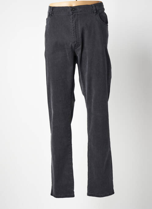 Pantalon droit gris LCDN pour homme