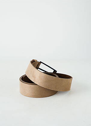 Ceinture coutures renforcées beige BERND GÖTZ homme