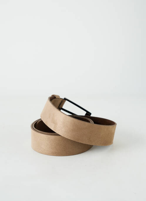 Ceinture coutures renforcées beige BERND GÖTZ homme