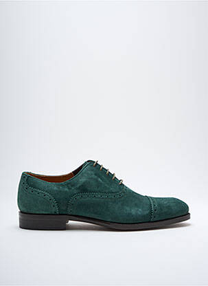 Derbies vert JEFFERSON pour homme