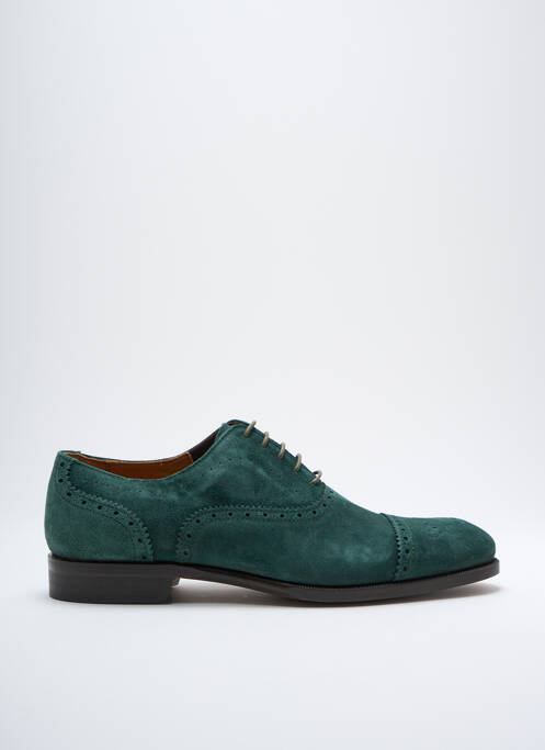 Derbies vert JEFFERSON pour homme