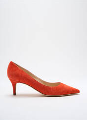 Escarpins orange JEFFERSON pour femme seconde vue