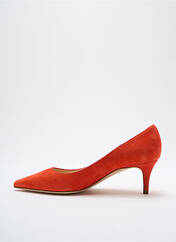 Escarpins orange JEFFERSON pour femme seconde vue