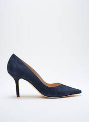 Escarpins bleu JEFFERSON pour femme seconde vue