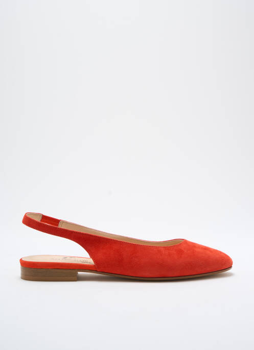 Sandales/Nu pieds orange JEFFERSON pour femme