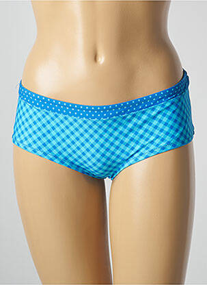 Bas de maillot de bain shorty shorty bleu ANTIGEL femme