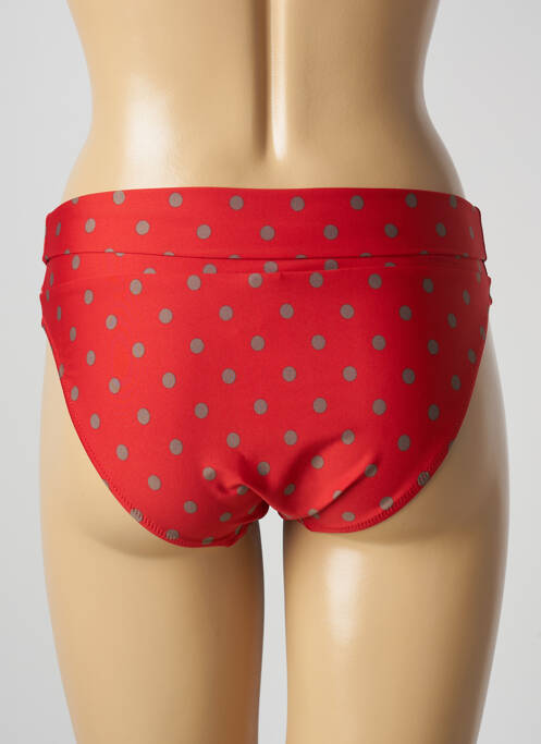 Bas de maillot de bain rouge ANTIGEL pour femme