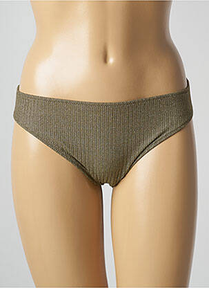 Bas de maillot de bain stretch culotte vert MARIE JO femme