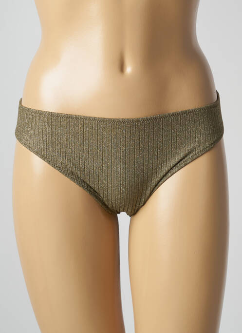 Bas de maillot de bain stretch culotte vert MARIE JO femme
