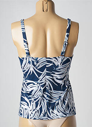 Top de bain imprimé fantaisie bleu CHARMLINE femme