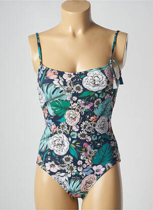 Maillot de bain 1 pièce brassieres brassieres bleu ANDRES SARDA femme
