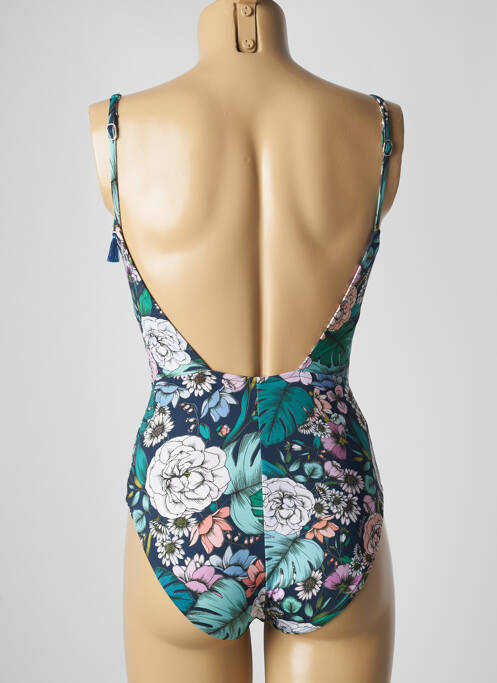 Maillot de bain 1 pièce bleu ANDRES SARDA pour femme