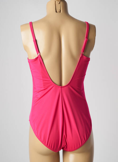 Maillot de bain 1 pièce rose LIDEA pour femme