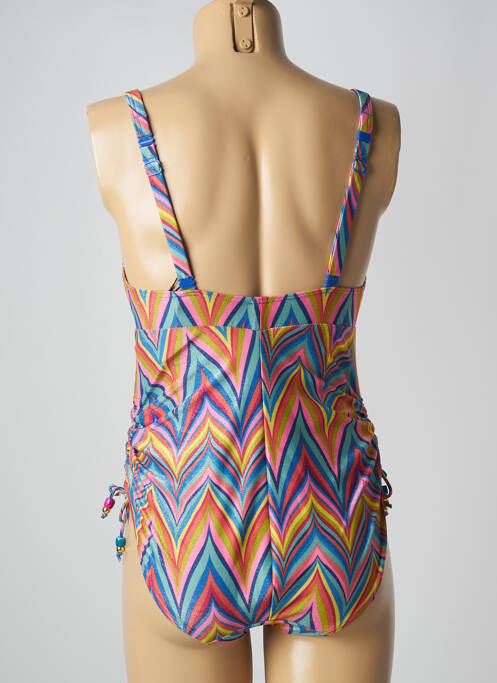 Maillot de bain 1 pièce haut triangles haut triangles bleu PRIMADONNA femme