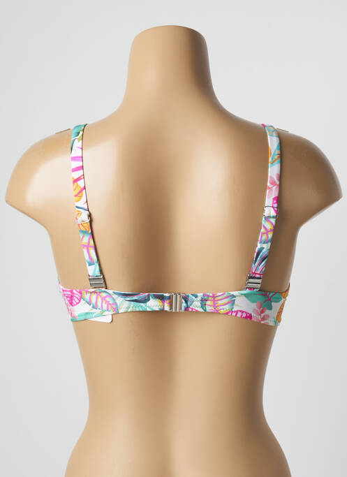 Haut de maillot de bain bleu ANTIGEL femme