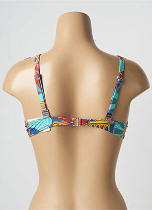 Haut de maillot de bain haut soutien-gorge emboitant haut soutien-gorge emboitant bleu ANTIGEL femme