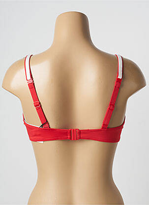 Haut de maillot de bain stretch haut soutien-gorge emboitant rouge PRIMADONNA femme
