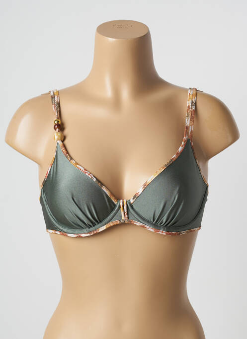 Haut de maillot de bain haut soutien-gorge emboitant haut soutien-gorge emboitant vert MARIE JO femme