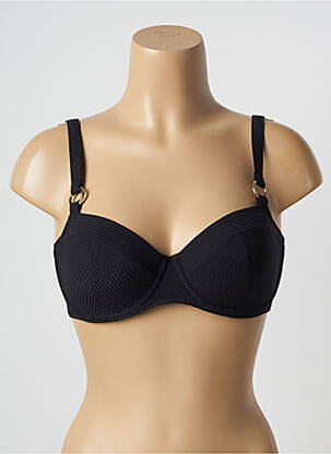 Haut de maillot de bain stretch haut soutien-gorge moulé noir PRIMA DONNA femme
