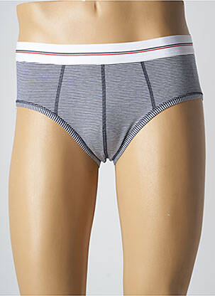 Slip tissage popeline blanc ACHEL homme