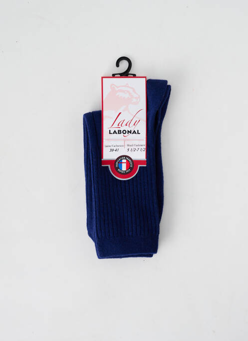 Chaussettes bleu LABONAL pour femme