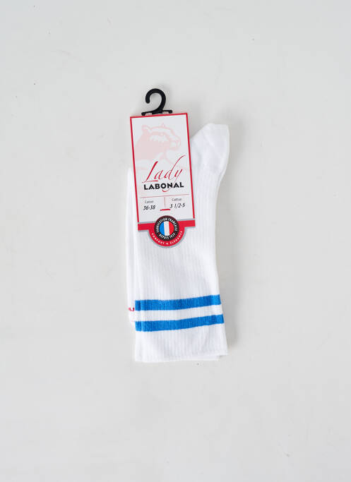 Chaussettes bleu LABONAL pour femme