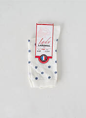 Chaussettes blanc LABONAL pour femme seconde vue