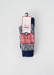 Chaussettes bleu LABONAL pour femme seconde vue