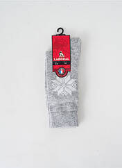 Chaussettes gris LABONAL pour homme seconde vue