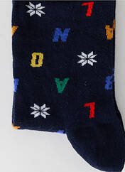 Chaussettes bleu LABONAL pour homme seconde vue