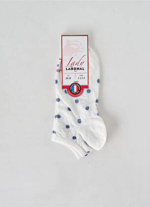 Chaussettes blanc LABONAL pour femme