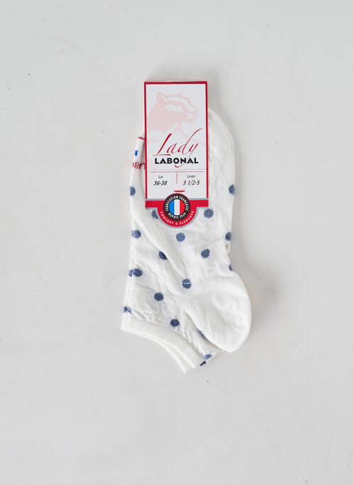 Chaussettes blanc LABONAL pour femme