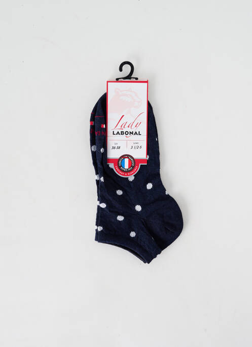 Chaussettes bleu LABONAL pour femme