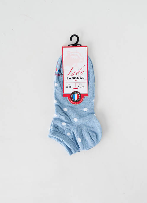 Chaussettes bleu clair LABONAL pour femme