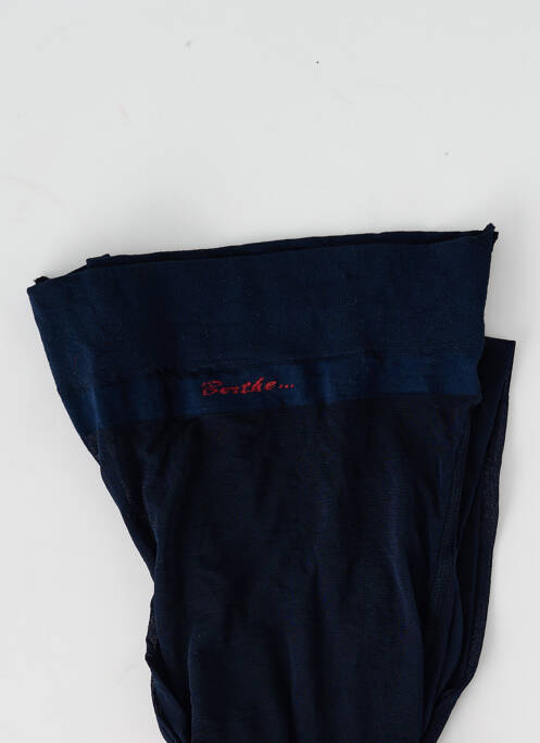 Collants bleu BERTHE AUX GRANDS PIEDS pour femme