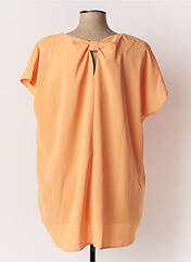 Blouse orange CHRISTY pour femme seconde vue