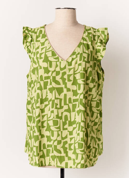 Blouse vert CHRISTY pour femme