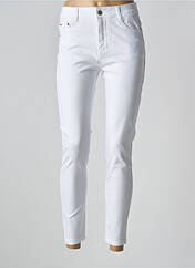 Jeans coupe slim blanc G-SMACK pour femme seconde vue