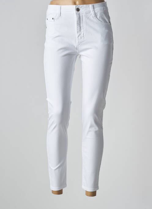 Jeans coupe slim blanc G-SMACK pour femme