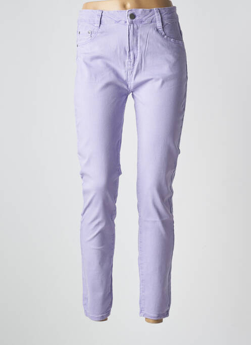 Jeans coupe slim violet G-SMACK pour femme