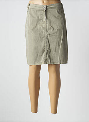 Jupe mi-longue taille normale vert SAINT JAMES femme