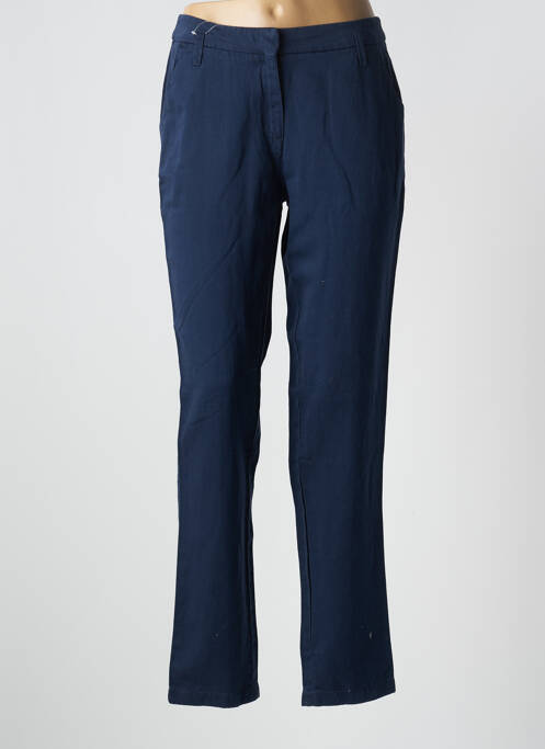 Pantalon chino bleu SAINT JAMES pour femme