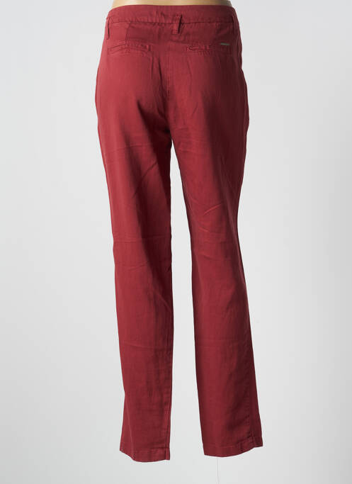 Pantalon chino rouge SAINT JAMES pour femme