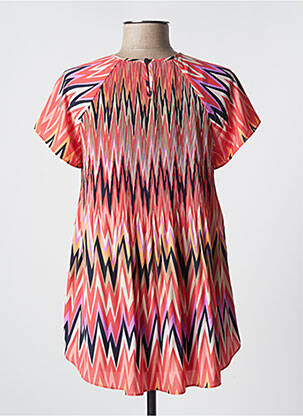 Top coupe fluide manches courtes orange BETTY BARCLAY femme