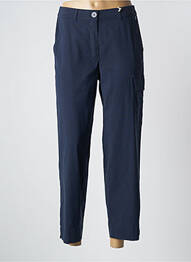Pantalon cargo taille élastique taille normale bleu BETTY & CO femme